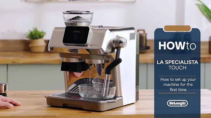 La Specialista Touch | How to set up your coffee machine for the first time