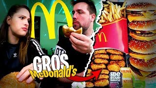 On dévalise McDonald's avec Pidi... Je suis plein à craquer !