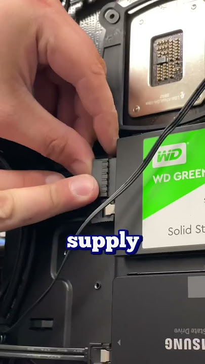 How to install A SSD/HDD! 🤩 #howtotech #installation #pcrepair #gamingpc #pcgaming