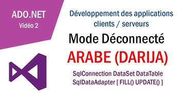 ADO.NET C# Mode déconnecté - DARIJA