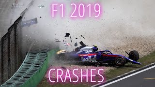 F1 2019 Crashes
