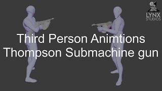 Brassfire 1896 - Third person Thompson Submachine Gun