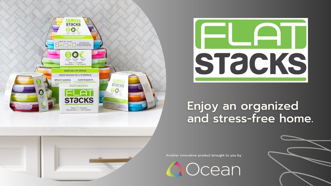 FLAT STACKS 2 PC. LARGE RECTANGLE SET – Ocean Sales USA