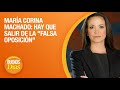 María Corina Machado: Hay que salir de la "falsa Oposición" - Entrevista Buenos días por @VPItv