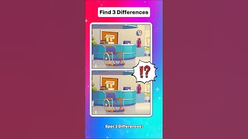Spot 3 Differences 🔍_ Ep 14 #findthedifference #spotthedifference #brainteaser #puzzle