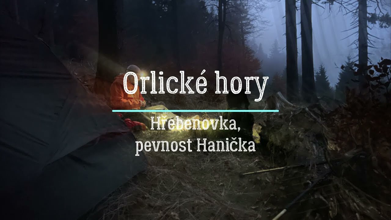 Orlické hory vandr, 4K - hřebenovka - pevnost Hanička (z Deštné v Orl.h. do Rokytnice v Orl. horách)