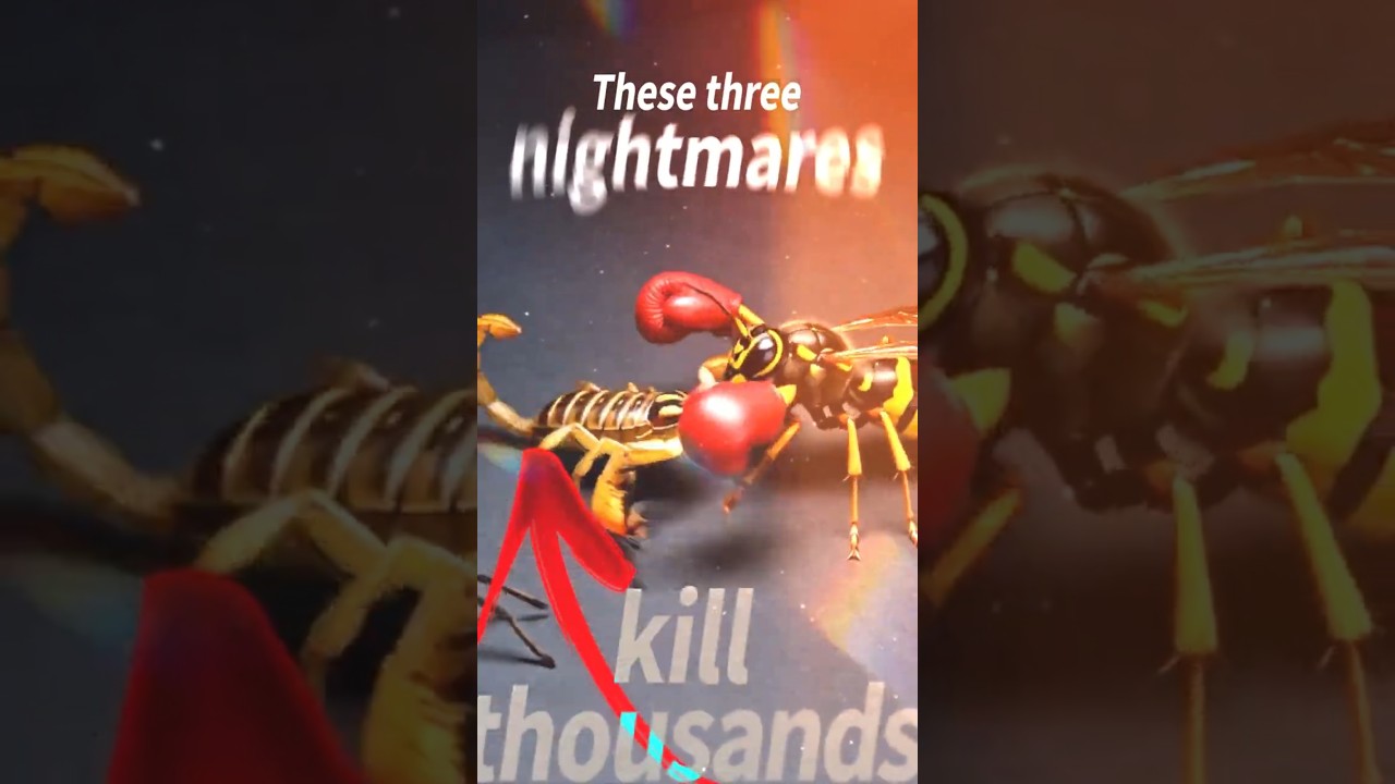 These THREE animals KILL thousands!! #animals #shorts