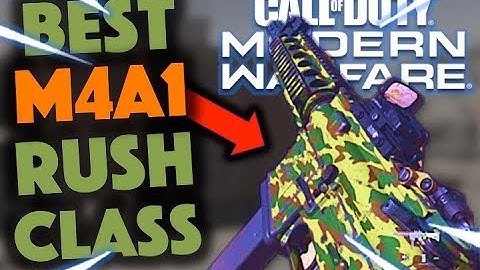 Best M4A1 RUSH Class Setup | Modern Warfare