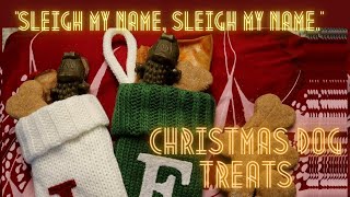 Peanut Butter Dog Treats/ arts and  crafts Christmas  vibes *life hack* [Come Chill with me]