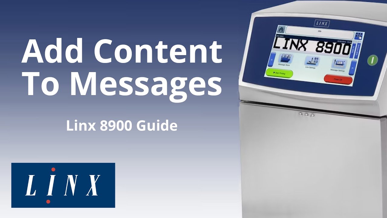 The Linx Cj400 Continuous Ink Jet Printer Is Now Available To Purchase By Linx Printing Technologies