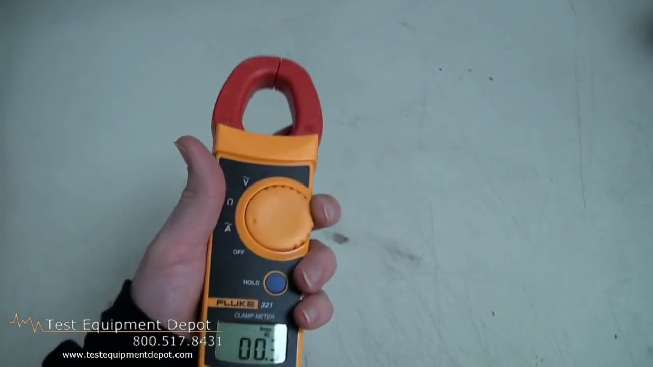 Fluke 321 and 322 Clamp Meters YouTube