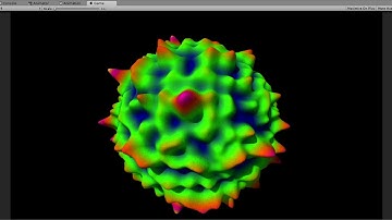 Unity 3D procedural planet generation