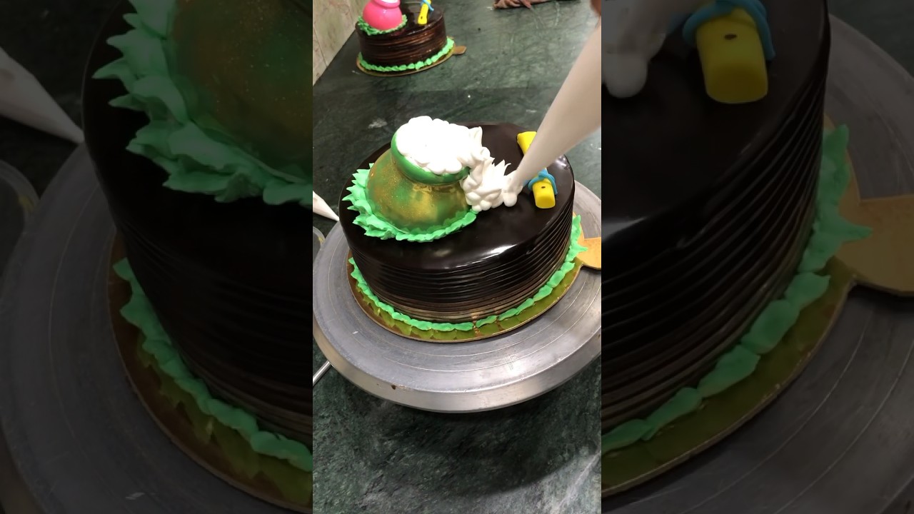 Janmashtami Special cake design making 😄😄😄😄
