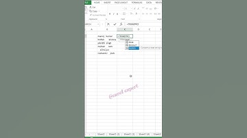 Trim+proper formula in Excel super trick #excel #microsofttips #exceltutorial #excelformula #