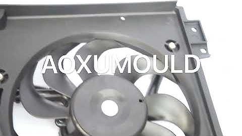 Auto Radiator Cooling Fan Plastic Shroud Mold