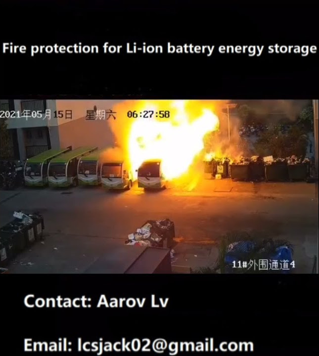 Electric vehicle battery fires
