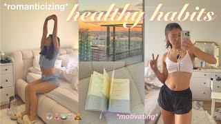 how to romanticize your routine for summer *get motivated!* 🧘🏻‍♀️🌟🎀 healthy habits & aesthetic vlog