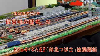 【鉄道模型】EF64形電機+ｷﾊ82系特急「つばさ」