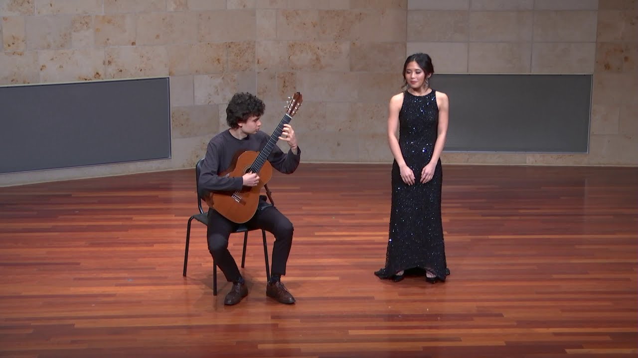 S. Robles: Song for Soprano and Guitar | Nicole Koh and Sebastian Robles