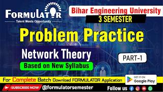 Network Theory Most Important Class for BEU 3rd Semester New SYllabus