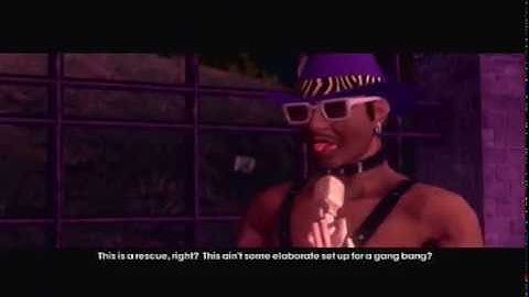 Saints Row The Third: Zimos Dismounts The Pony Cart
