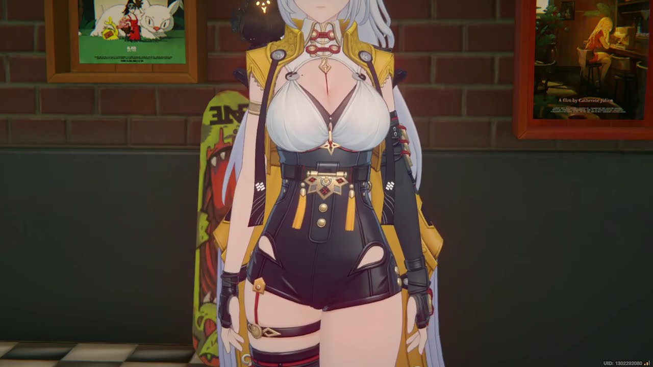 Just looking at Yixuan for 1 minute ❤ (mouth to upper thighs view) [Zenless Zone Zero / ゼンレスゾーンゼロ]