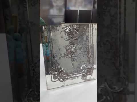 Гравировка стекла. Венецианское зеркало