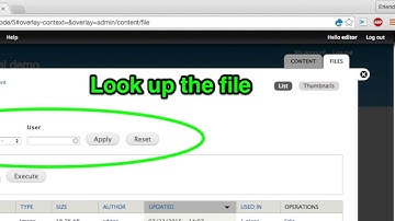 How to edit metadata at files in Drupal