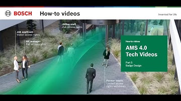 Bosch Security - AMS 4.0 - Part 5 Badge Design