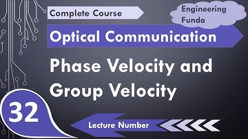Phase Velocity & Group Velocity of Optical Fiber (Basics, Formula & Comparison) Explained