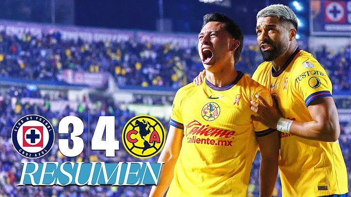 CRUZ AZUL 3-4 AMÉRICA Semifinal Vuelta | ¡Partidazo y las Águilas a la Final!