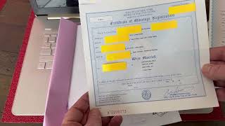 NYC Marriage License Apostille Minimum Requirements  Exemplification to Authentication.