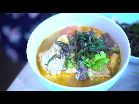 Bún Riêu Cua (HD) in 5 minutes (Crab noodle soup)