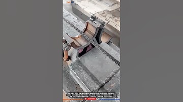 Innovation Technology Construction: Automated Steel Rope Machine, Strong & Efficient. #tech