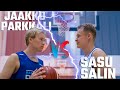 Basketball Challenge: Sasu Salin vs Jaakko Parkkali