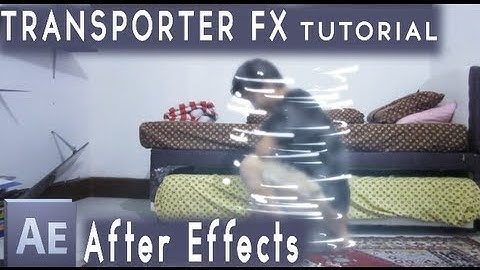 [Tutorial] Transporter Effect - Star Trek (w/ Download link) - Adobe After Effects