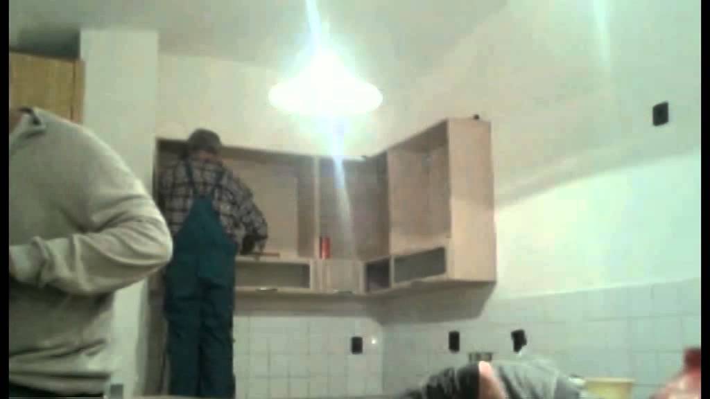 Konyhabútor szerelés youtube