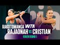 Tiantsoa Rakotomanga Rajaonah vs. Jaqueline Cristian | 2026 Rouen Round 1 | WTA Match Highlights