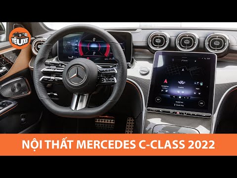 NỘI THẤT Mercedes C Class 2022 đẹp như S Class
