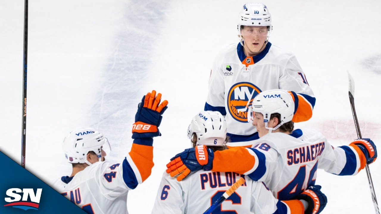 Islanders' Schaefer Snipes Twice In Under A Minute vs. Canadiens