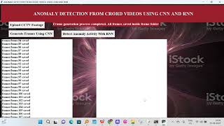 ANOMOLY DETECTION FROM CROWD VIDEOS