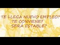 TE VIENE UN NUEVO EMPLEO? SERÁ ESTABLE, TE CONVIENE? TAROT INTERACTIVO HOY