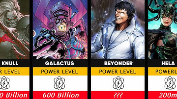 Marvel Most Powerful Cosmic Villains Compared - Who