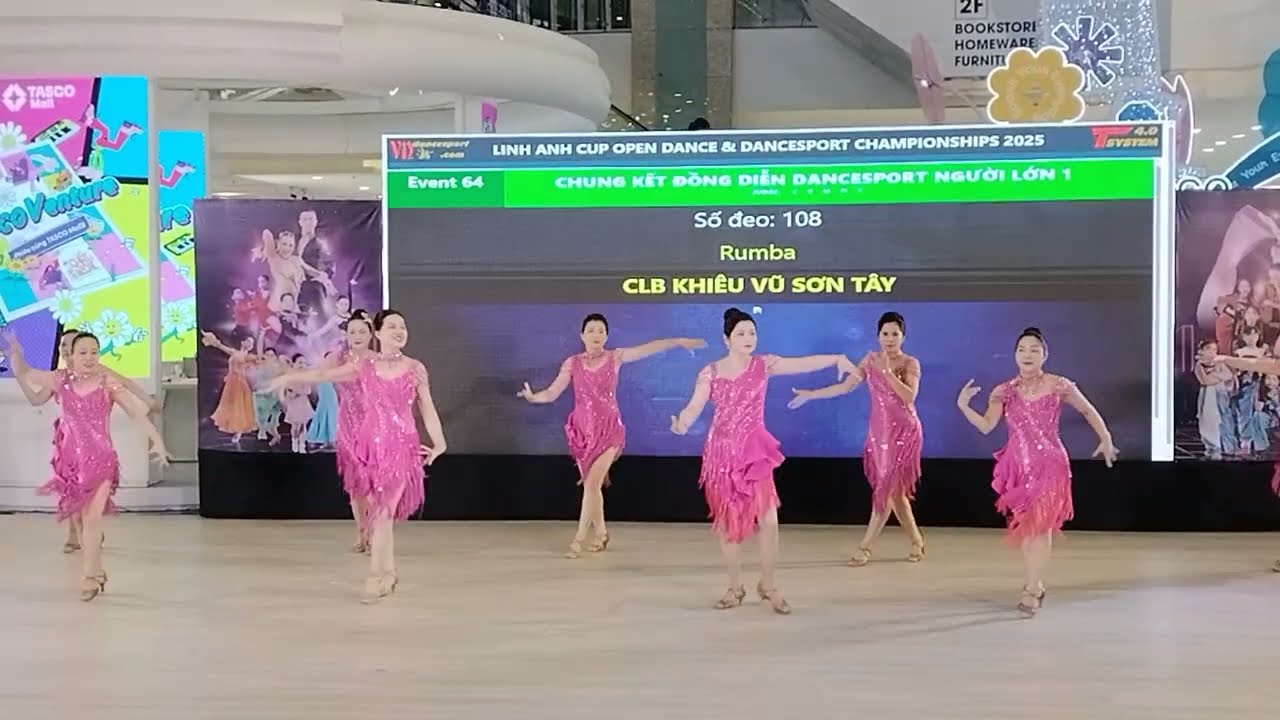 Rumba - CLB Khiêu vũ Sơn Tây - Linh Anh Dancesport Champion Cup 2025