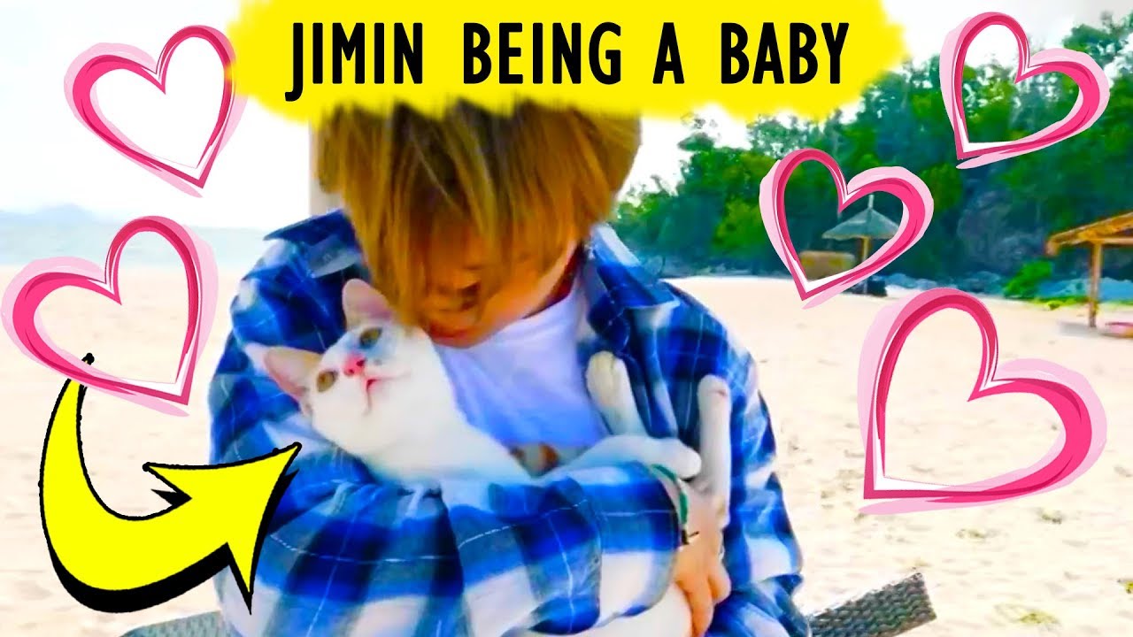 Bts Jimin Being A Cute Baby Bangtan Boys Youtube