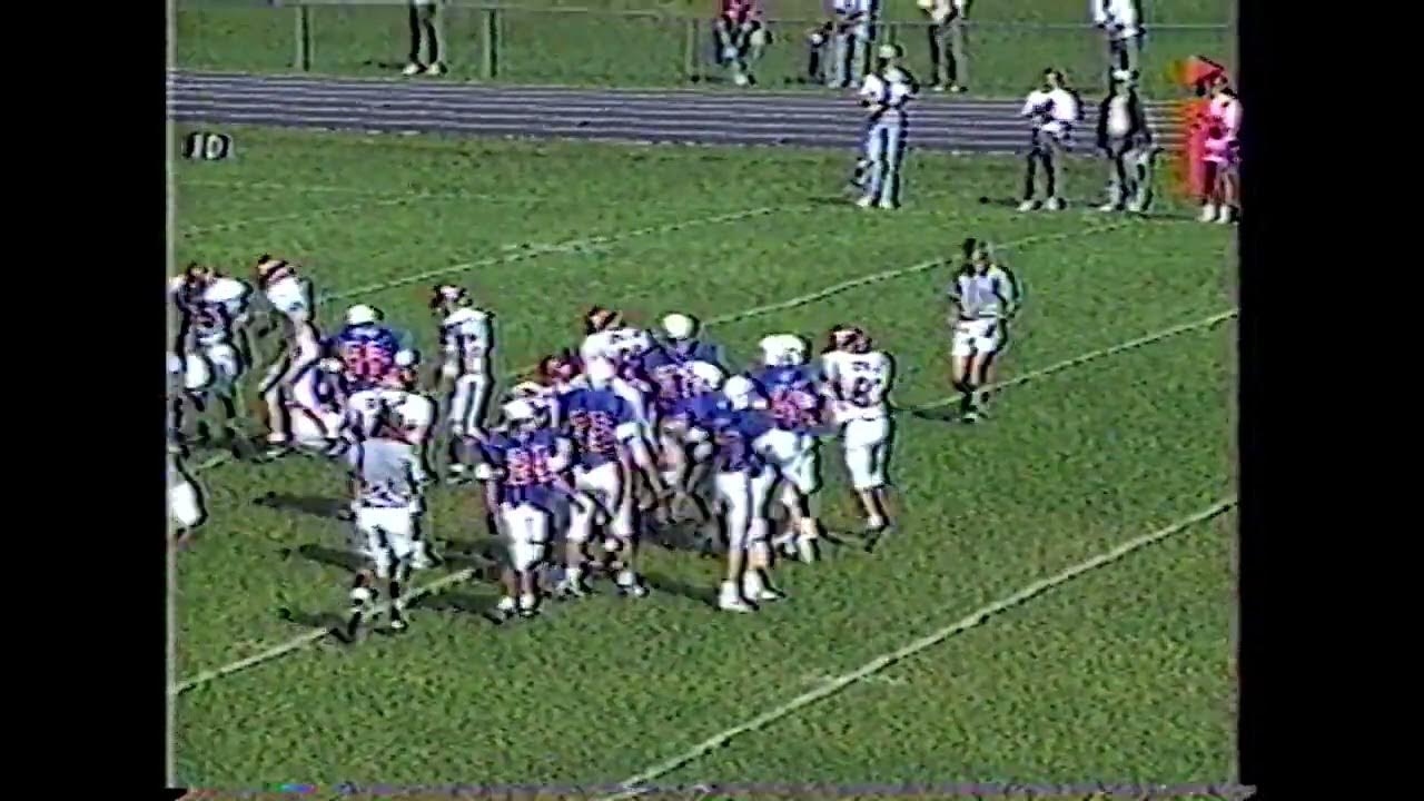 Timberlane HS Varsity Football vs. High School (1992) YouTube