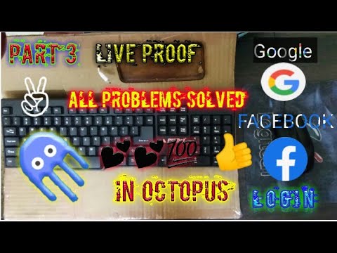 ?Octopus Google login problem solved ??        How to play free fire with keyboard and mouse ?