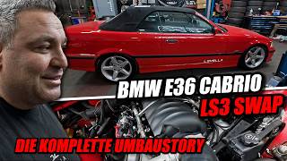 BMW E36 Cabrio LS3 Swap ist fertig - Die komplette Umbaustory