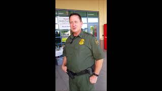 Thankful Border Patrol Commander