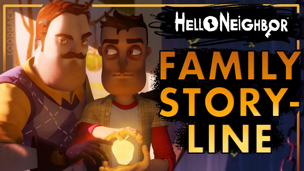 Hello Neighbor's old lore - a scrapped masterpiece (family storyline)